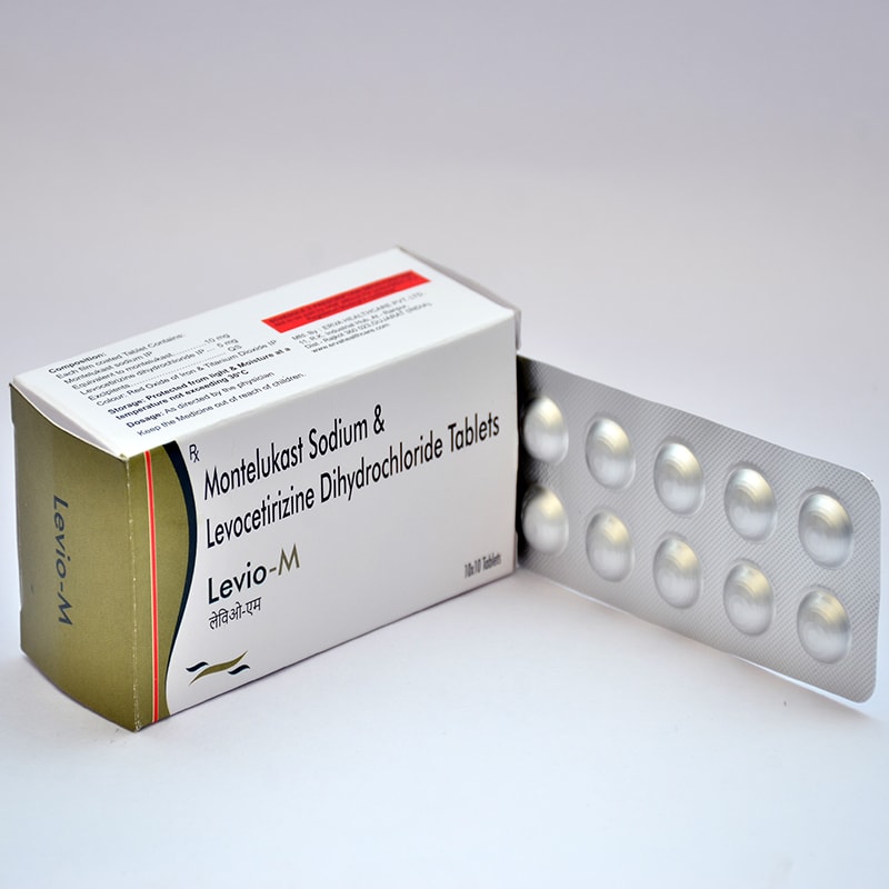 Montelukast-Levocetirizine-Levio-M